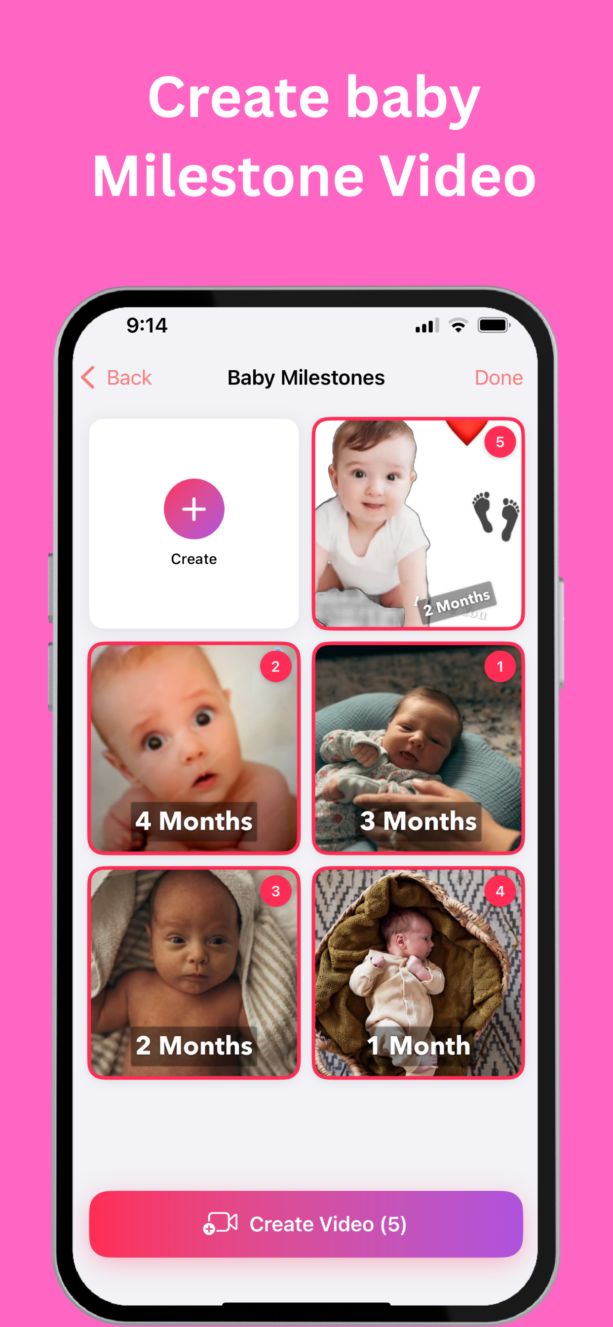BabyPhoto - Screenshot 3 showing product features and functionality