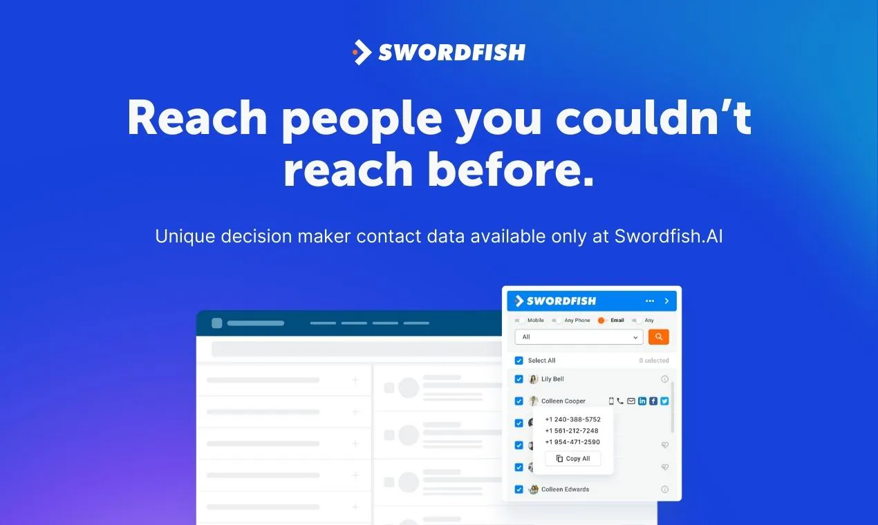 Swordfish AI gallery image