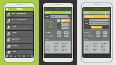 ProfileCALC - Metal weight calculator gallery image