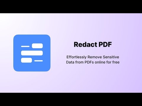 Redact PDF gallery image