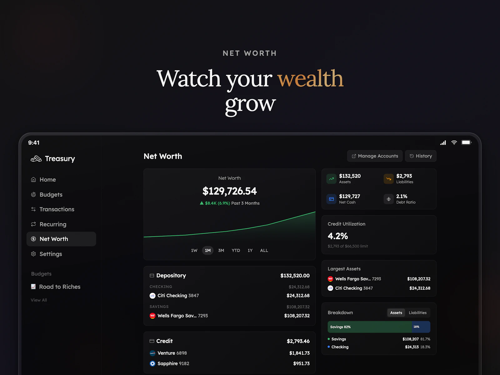 Treasury screenshot 4
