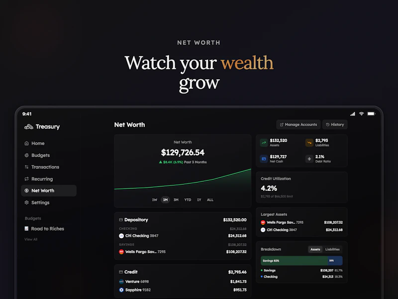 Treasury screenshot 4