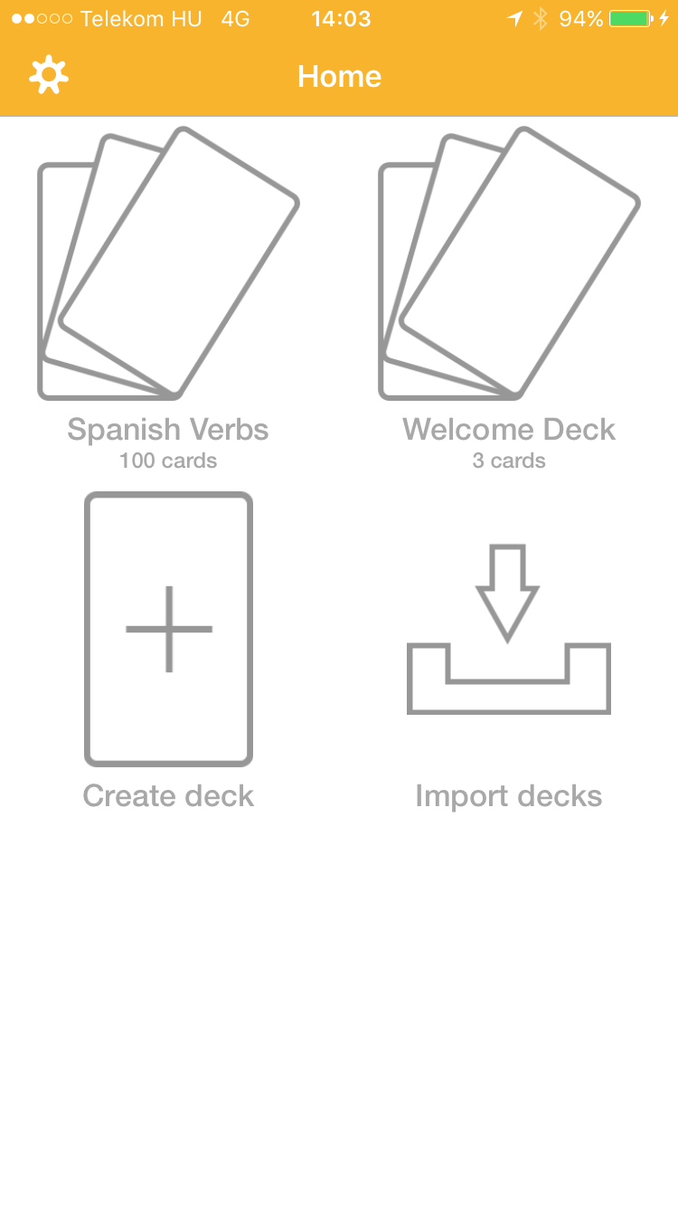 Flashcards + AR gallery image