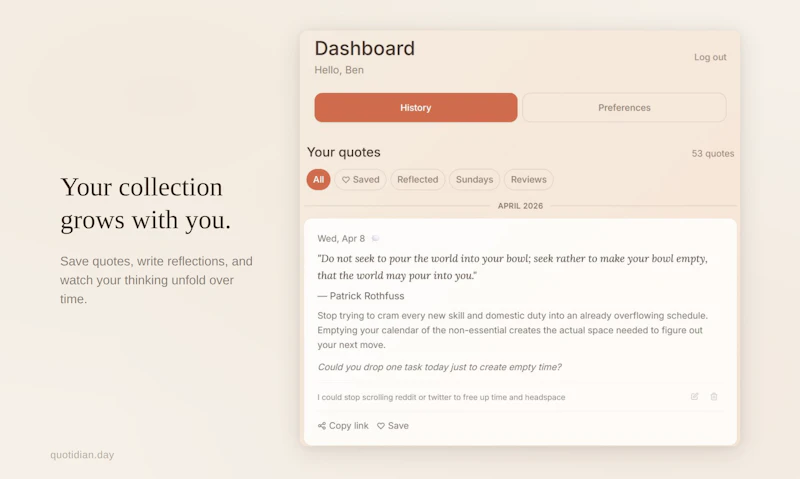 quotidian screenshot 4