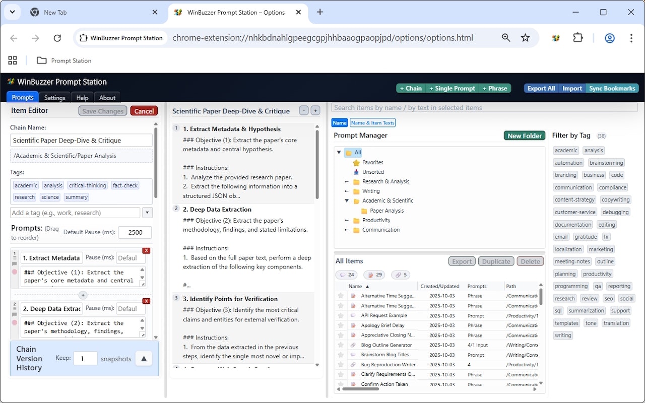 Winbuzzer Prompt Station gallery image