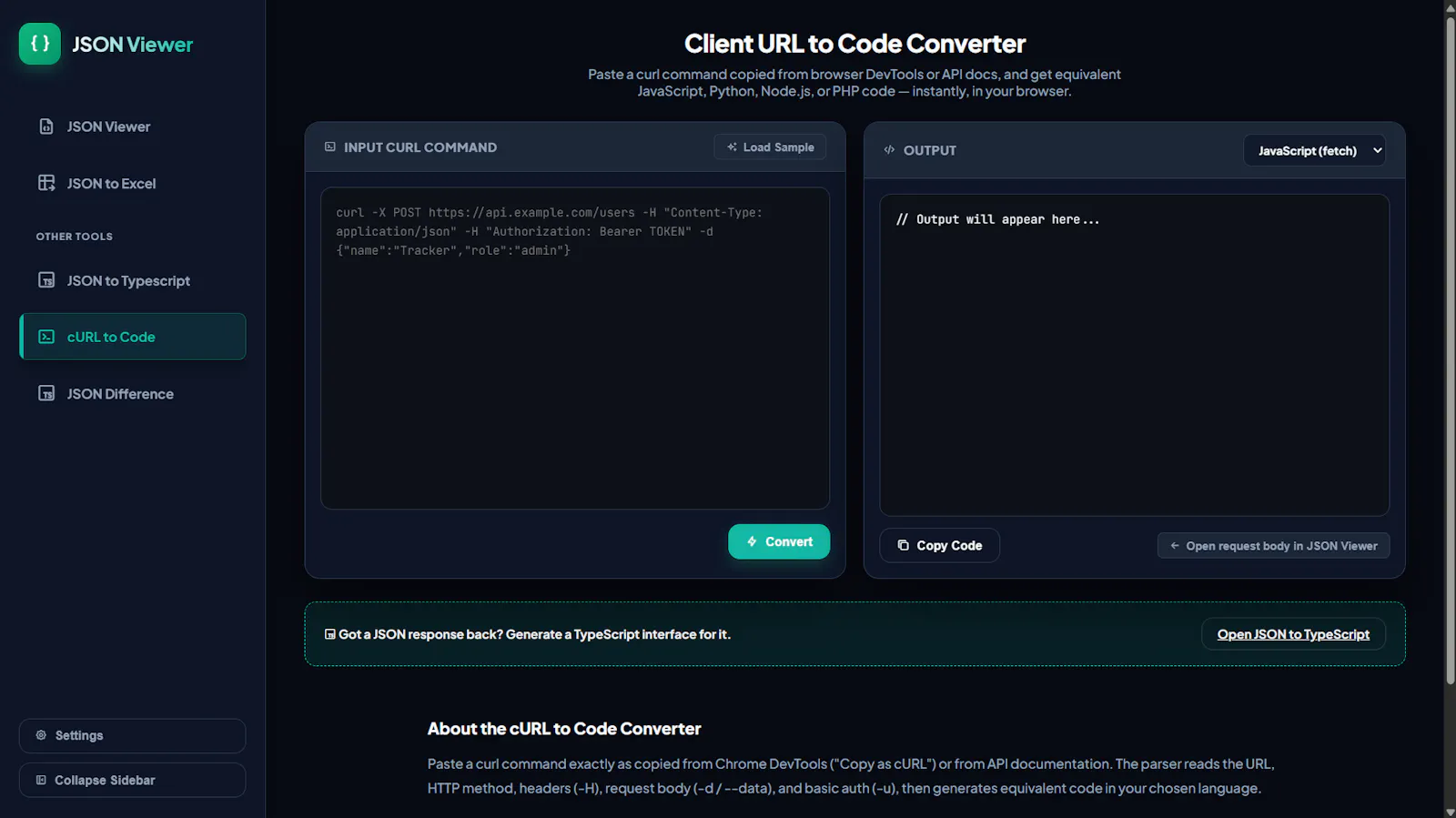 JSON Viewer screenshot 3
