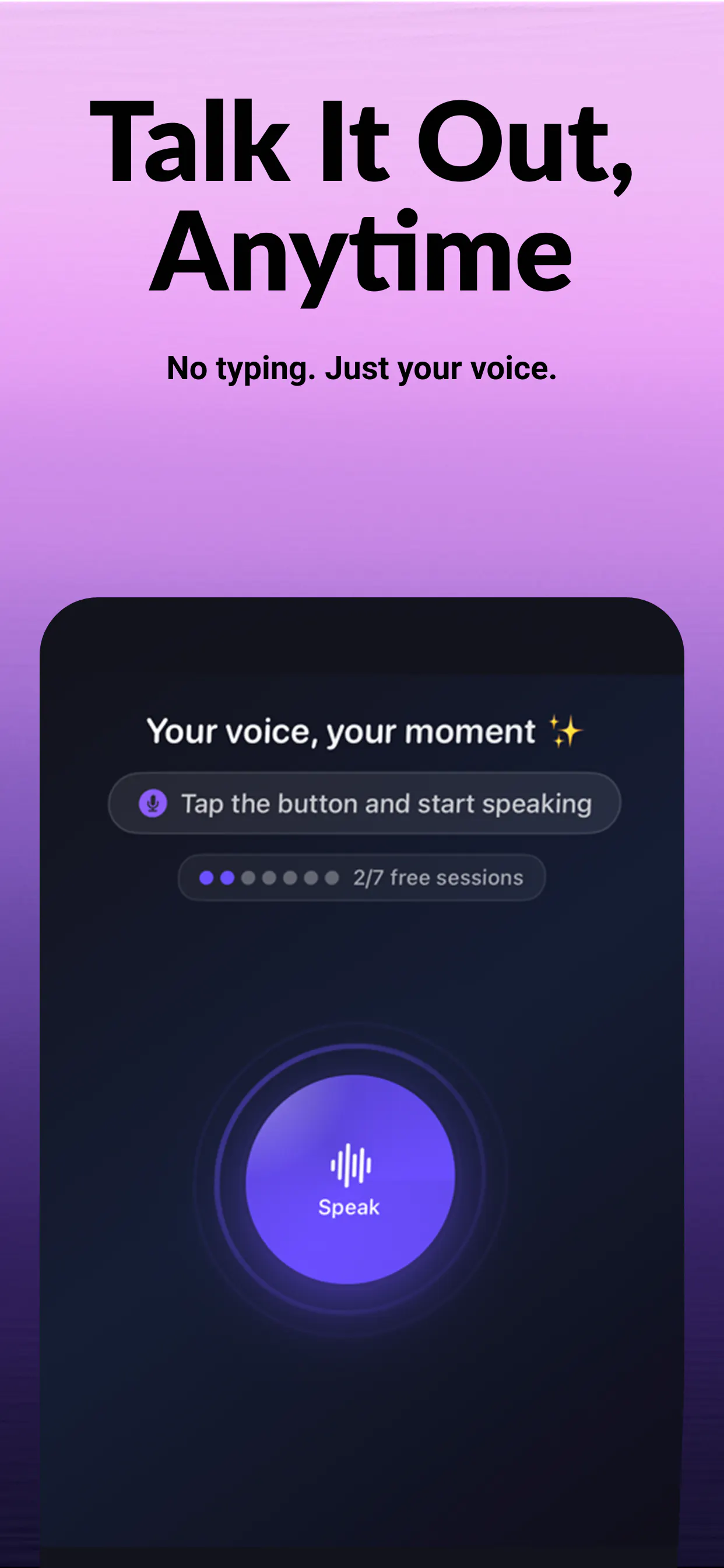 AI Voice Journal, Mood Tracker gallery image