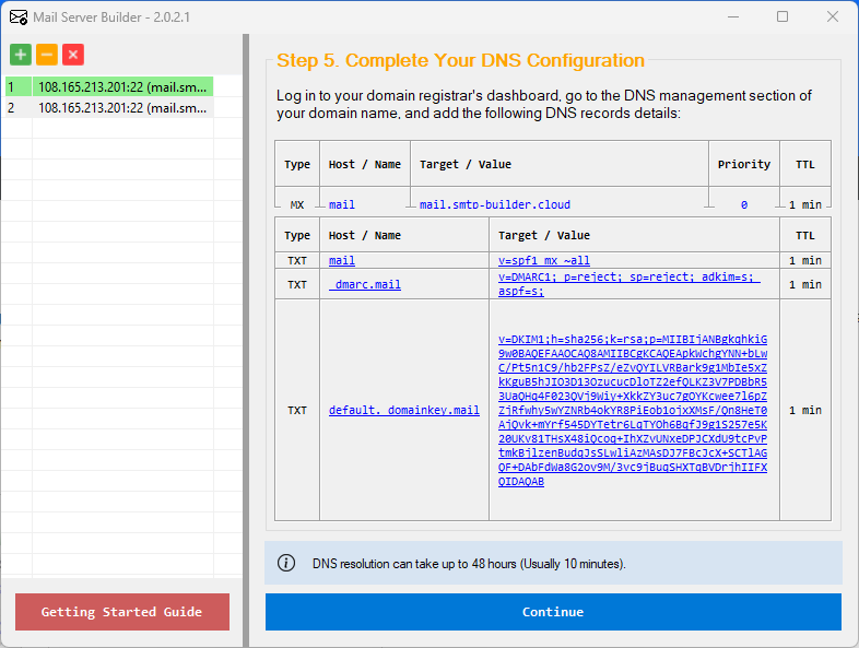 Mail Server Builder gallery image