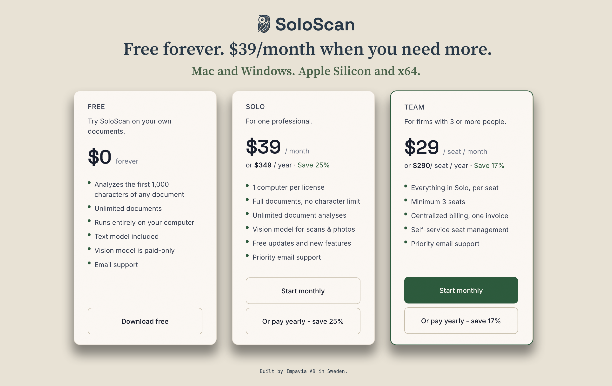 SoloScan gallery image