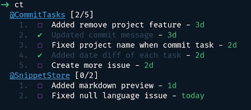 CommitTasks gallery image