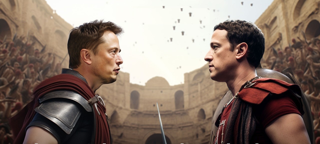 Media Elon vs Mark - Undian untuk Elon Musk vs Mark Zuckerberg Fight 3