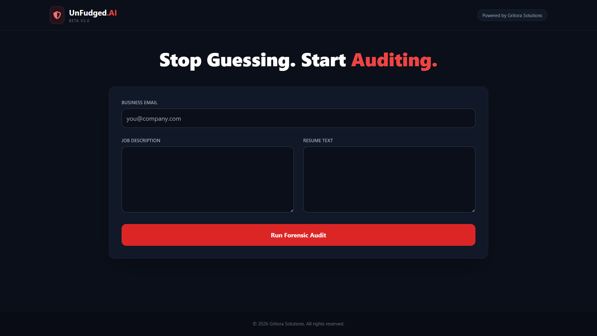 UnFudged AI - Resume Audit gallery image
