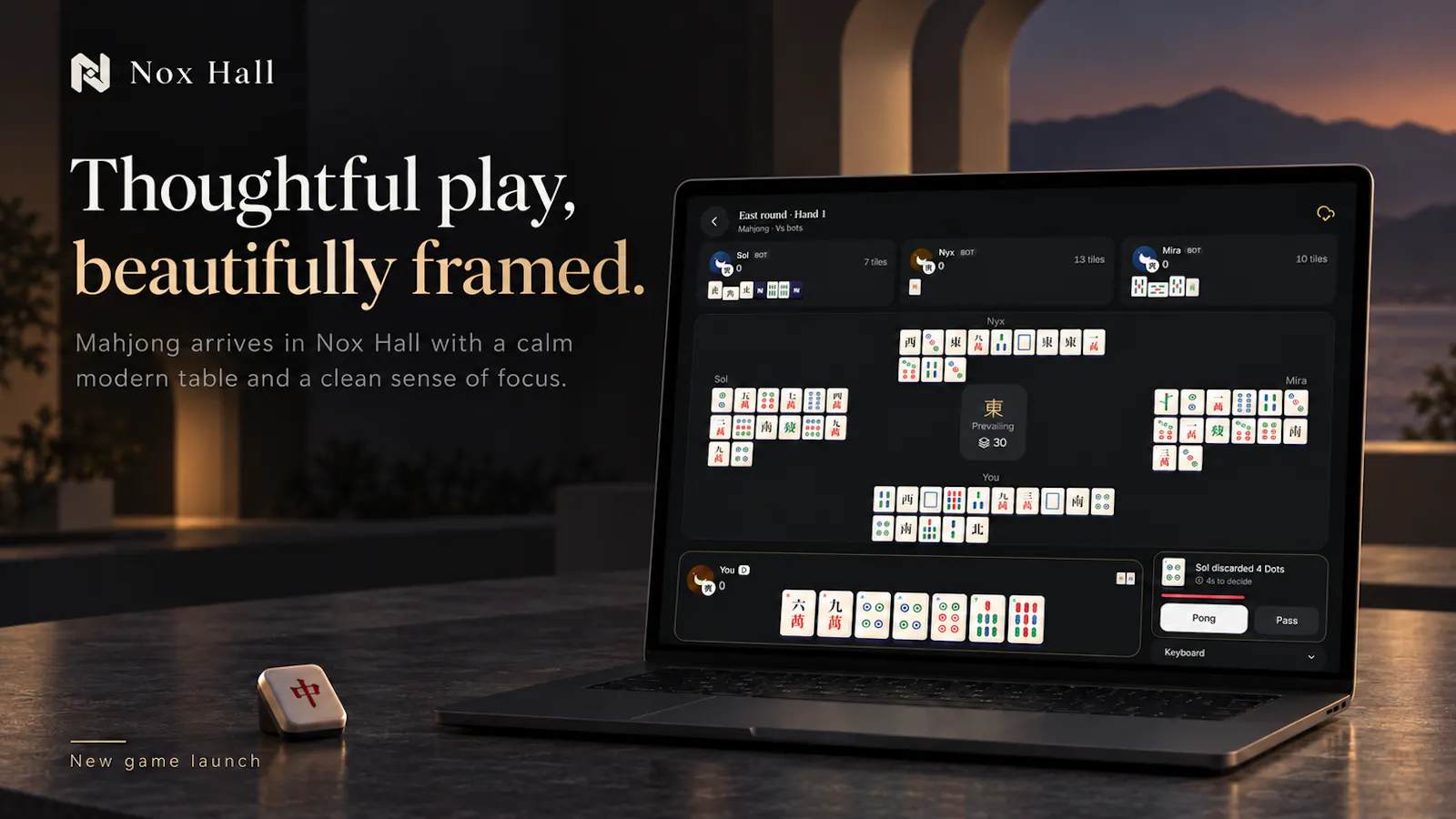 Nox Hall - New Game Mahjong! screenshot 2