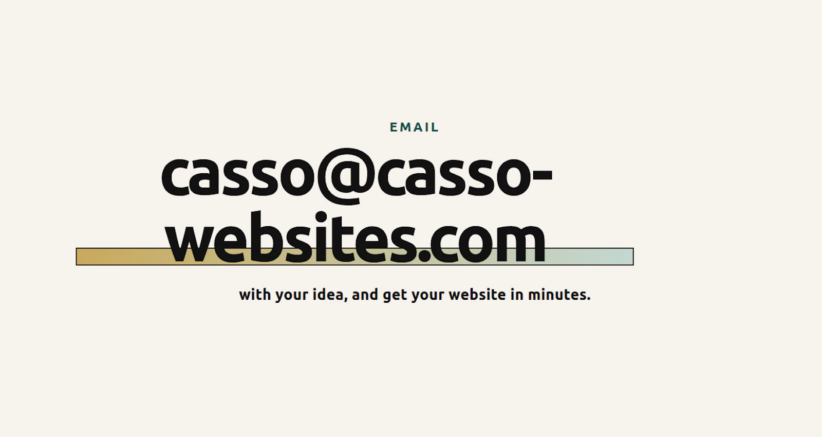 Casso Websites screenshot 1