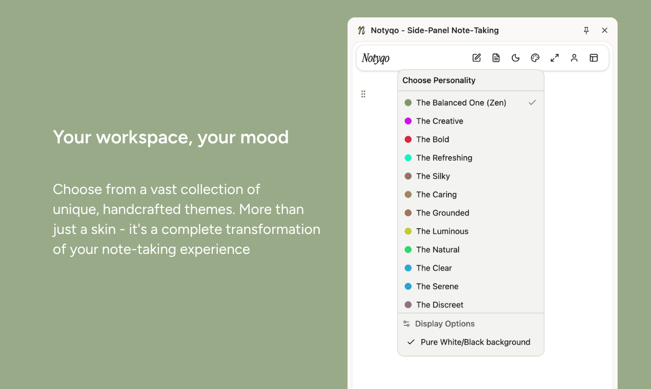 Notyqo – Side Panel Notes gallery image
