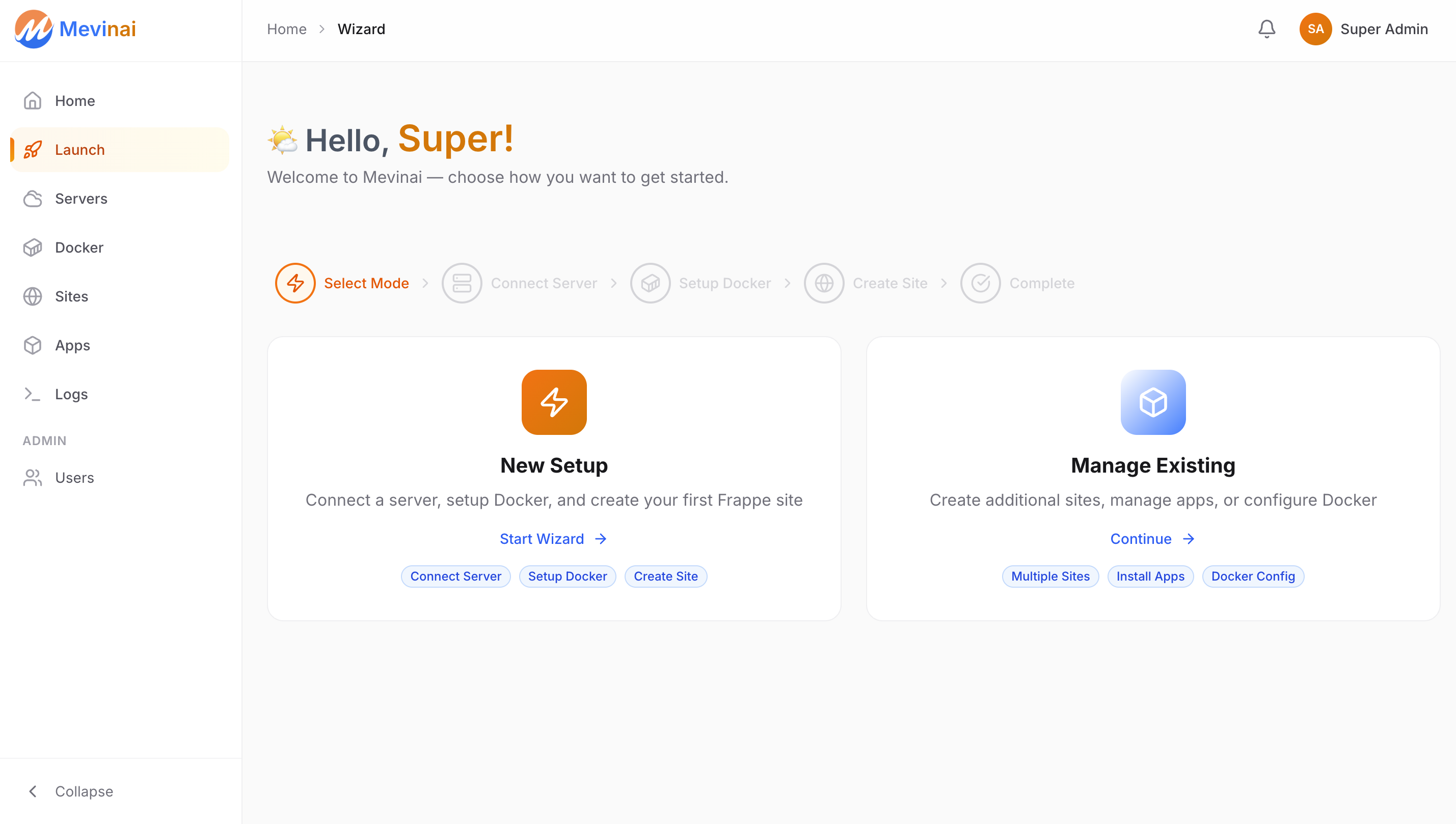 Mevinai - Screenshot 2 showing product features and functionality