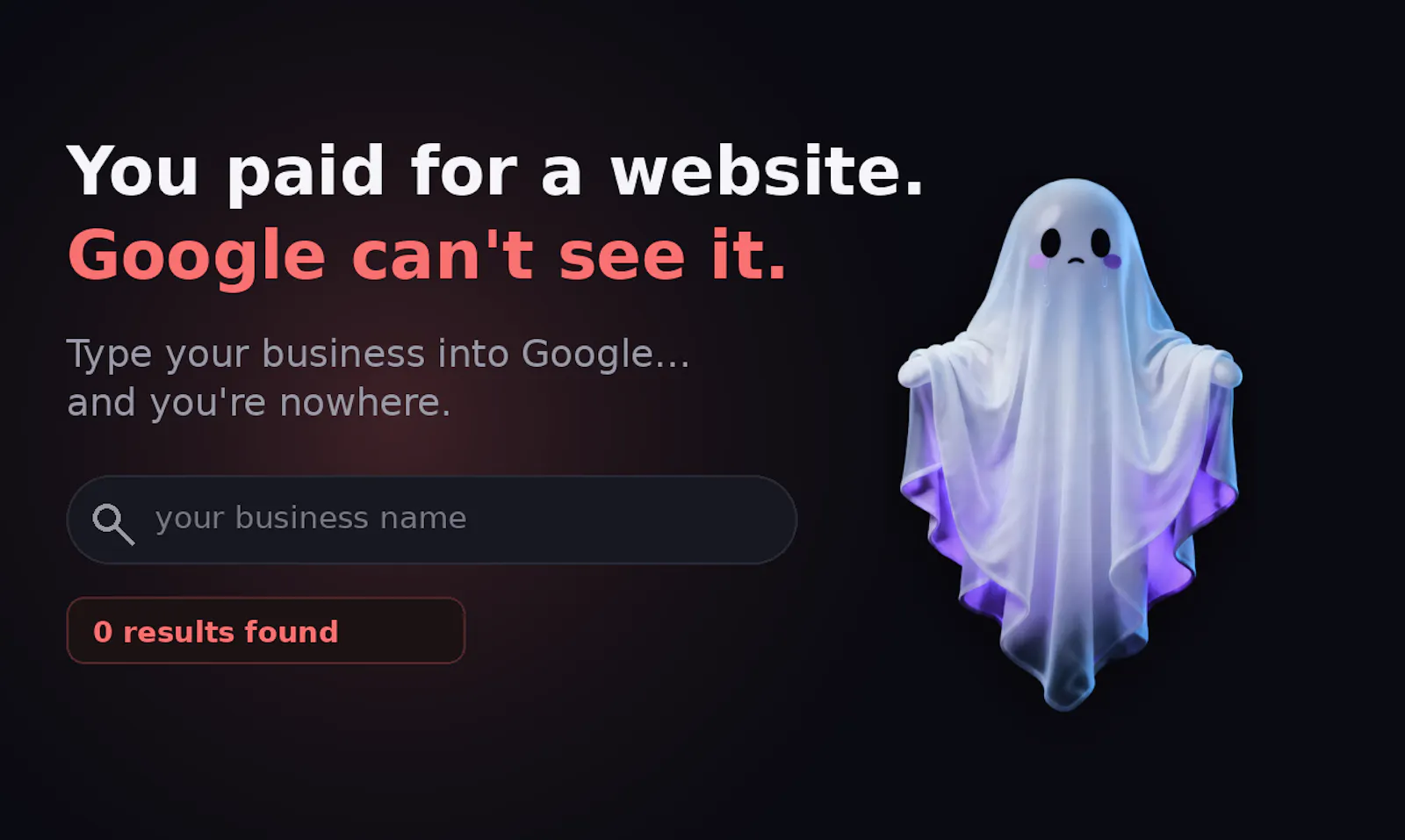 GhostSite screenshot 2