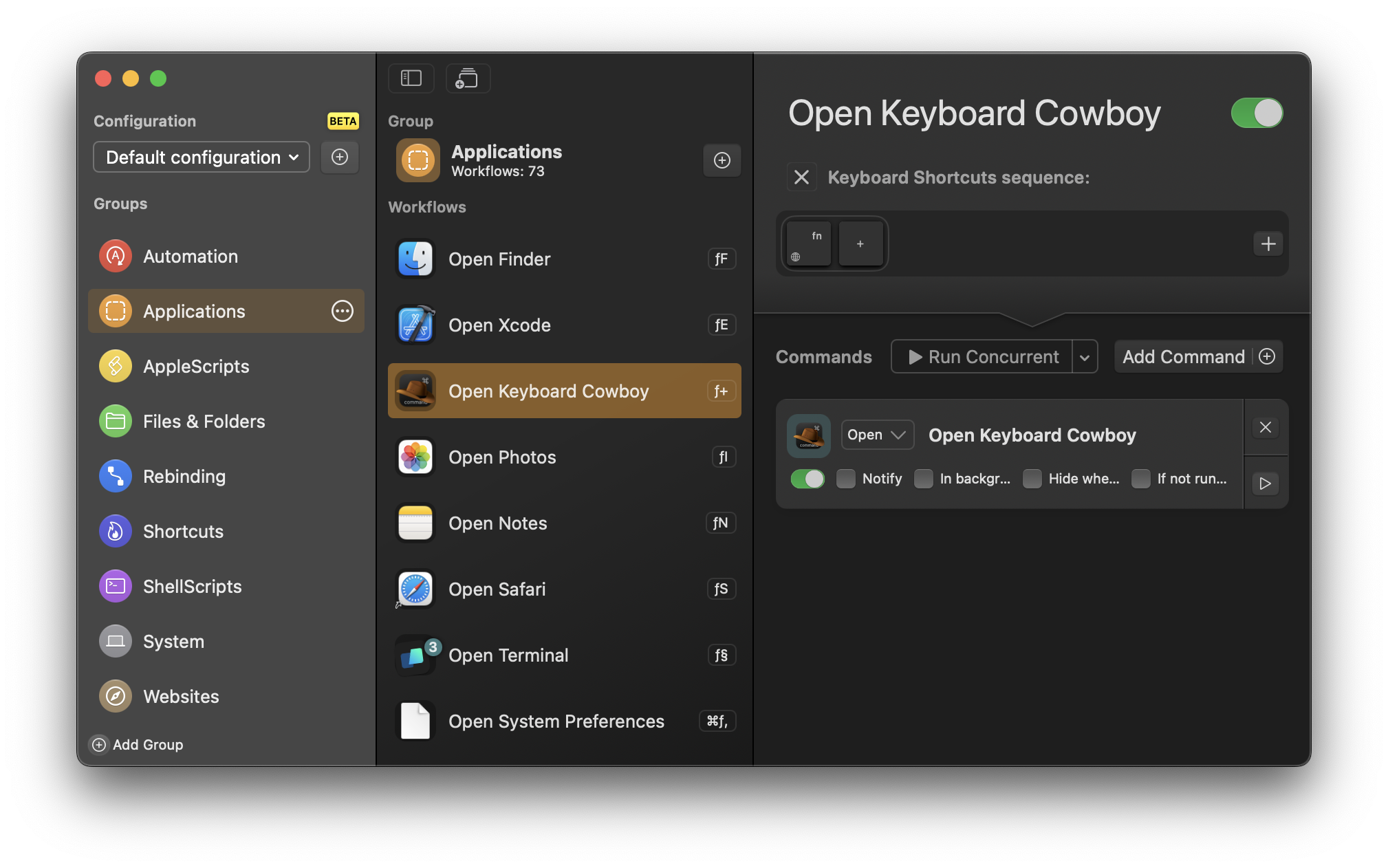 Mídia 1 de Teclado Cowboy - Aumente a produtividade do macOS com cowboy do teclado