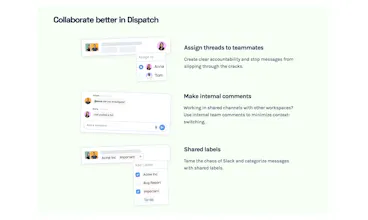 Slack Dispatch Rule Dispatch: Priority inbox for Slack | Product Hunt