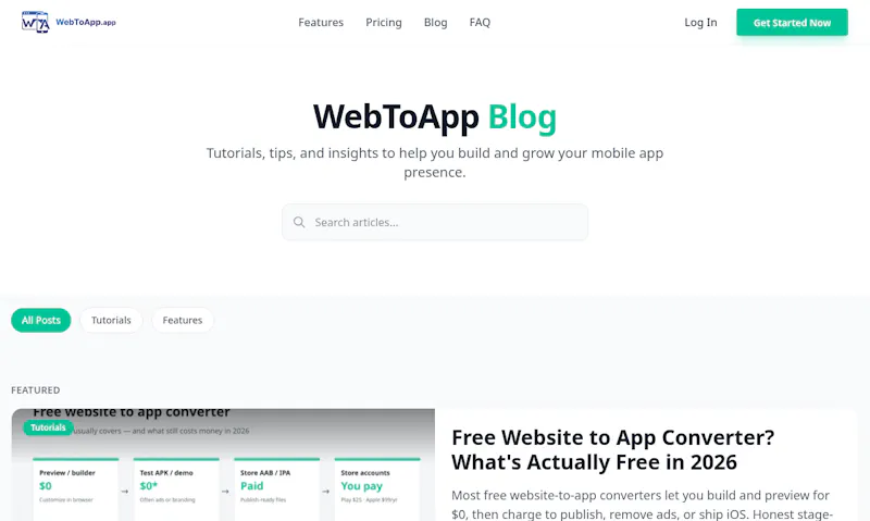 WebToApp.app screenshot 6