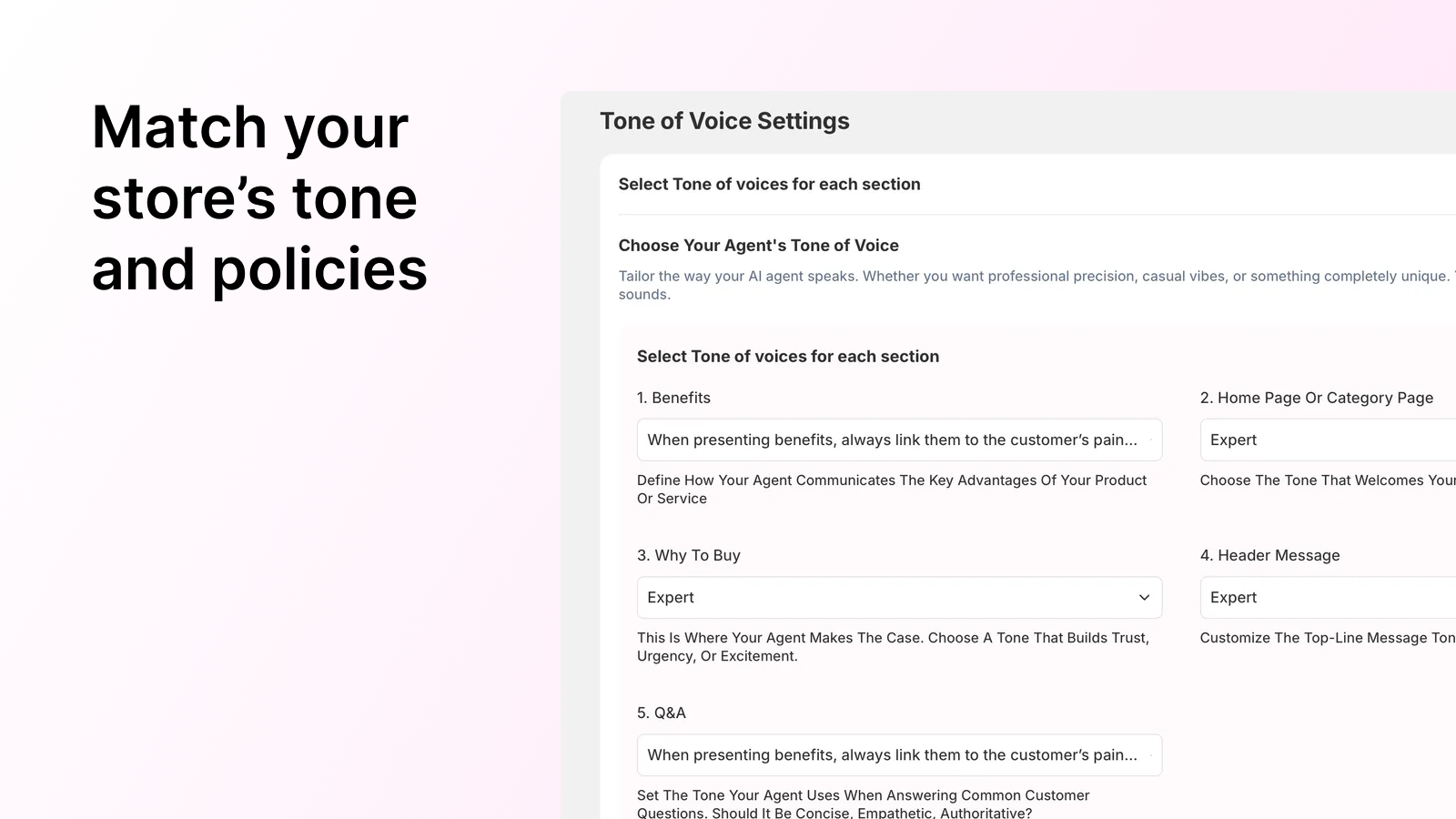 Recomaze AI Agent - Screenshot 3 showing product features and functionality