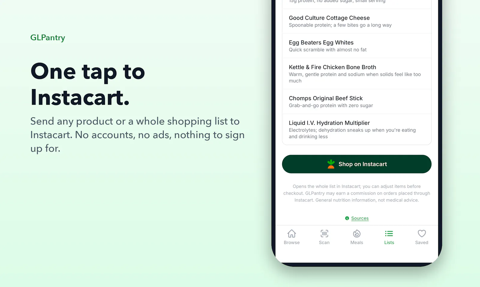 GLPantry screenshot 3