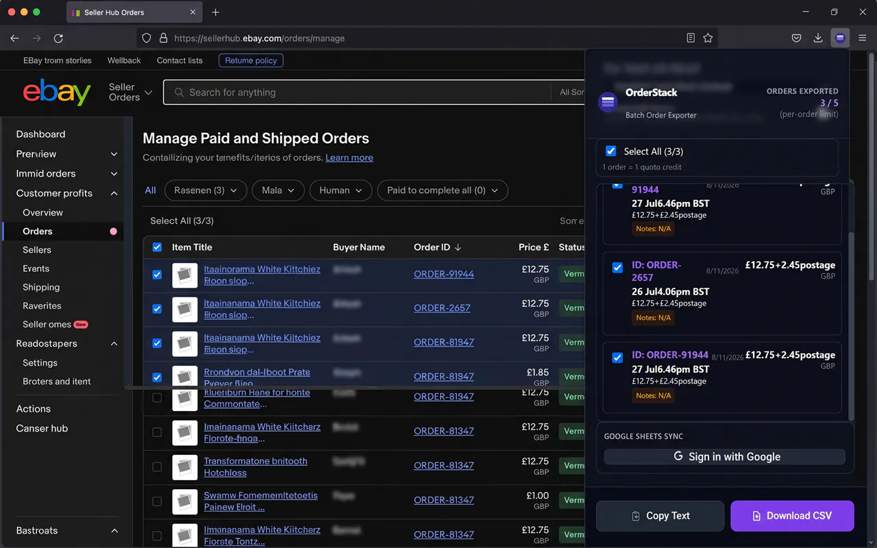 OrderStack gallery image
