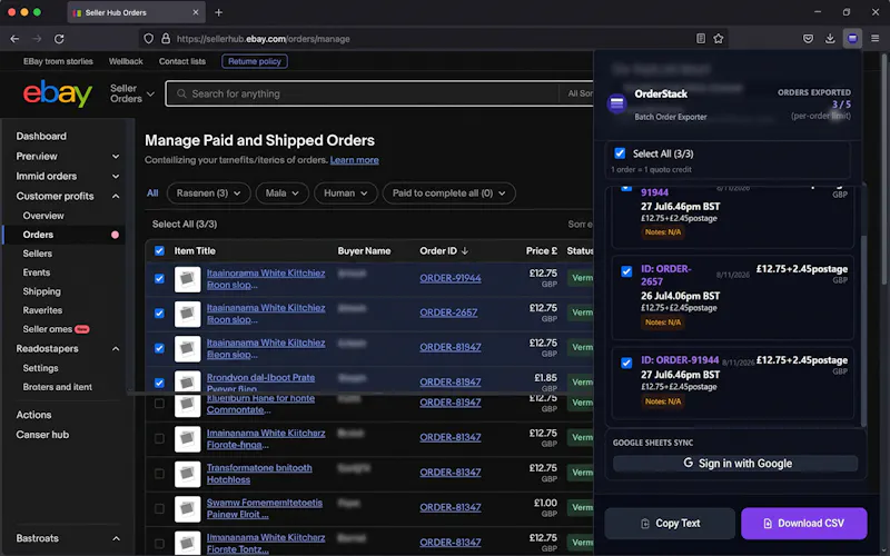 OrderStack screenshot 3