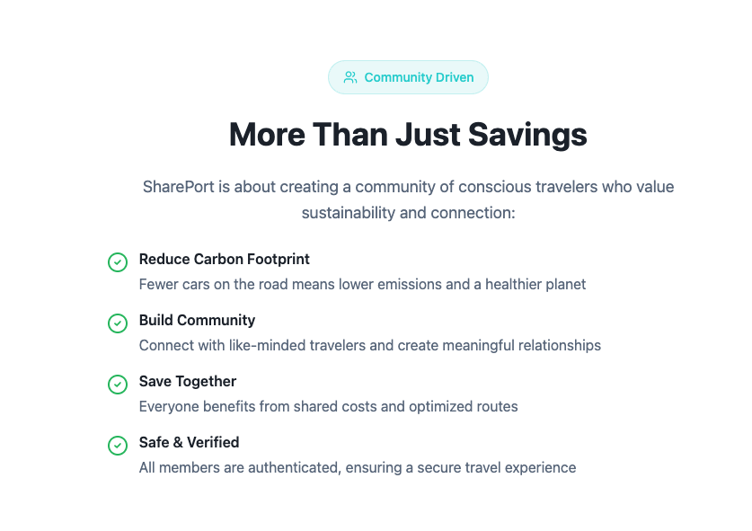 SharePort - Screenshot 5 showing product features and functionality