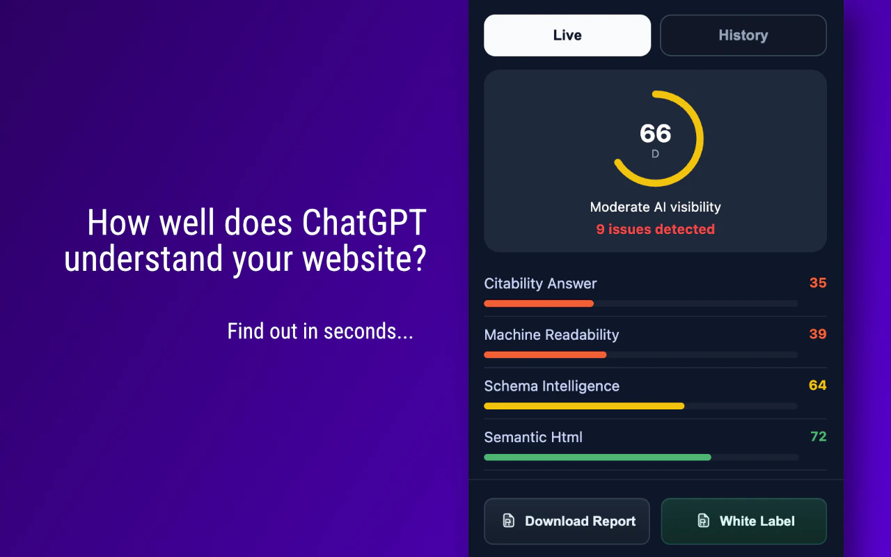 GEO Checker – AI Visibility AI Search screenshot 1