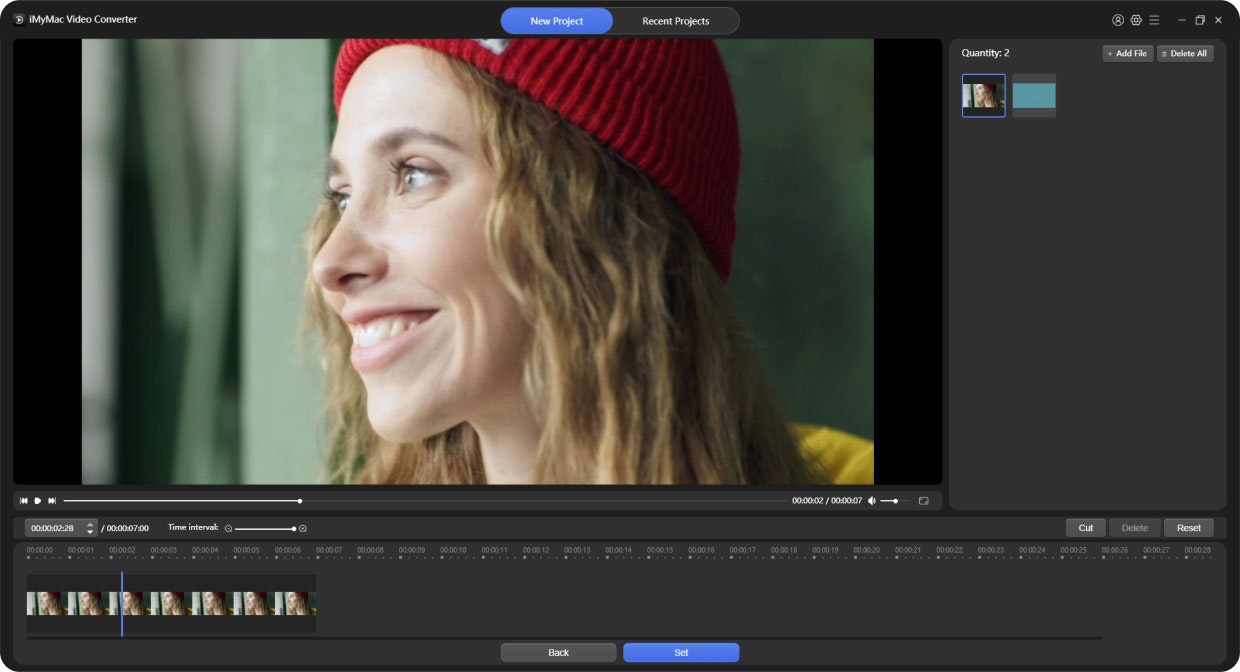 convertidor de video imymac - Convertir, editar y reproducir videos y archivos de audio media 4