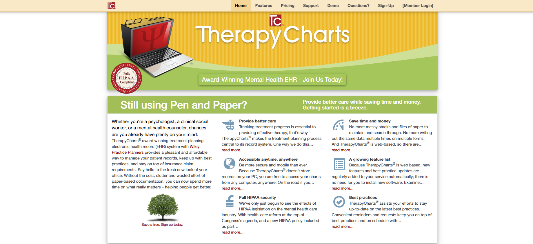 TherapyCharts gallery image