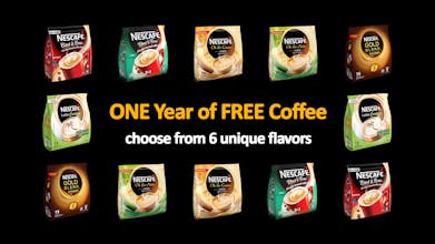 Enter to Win "ONE Year of FREE Coffee" gallery image