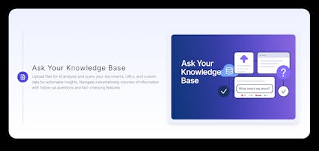 AI-powered search and research assistant gallery image
