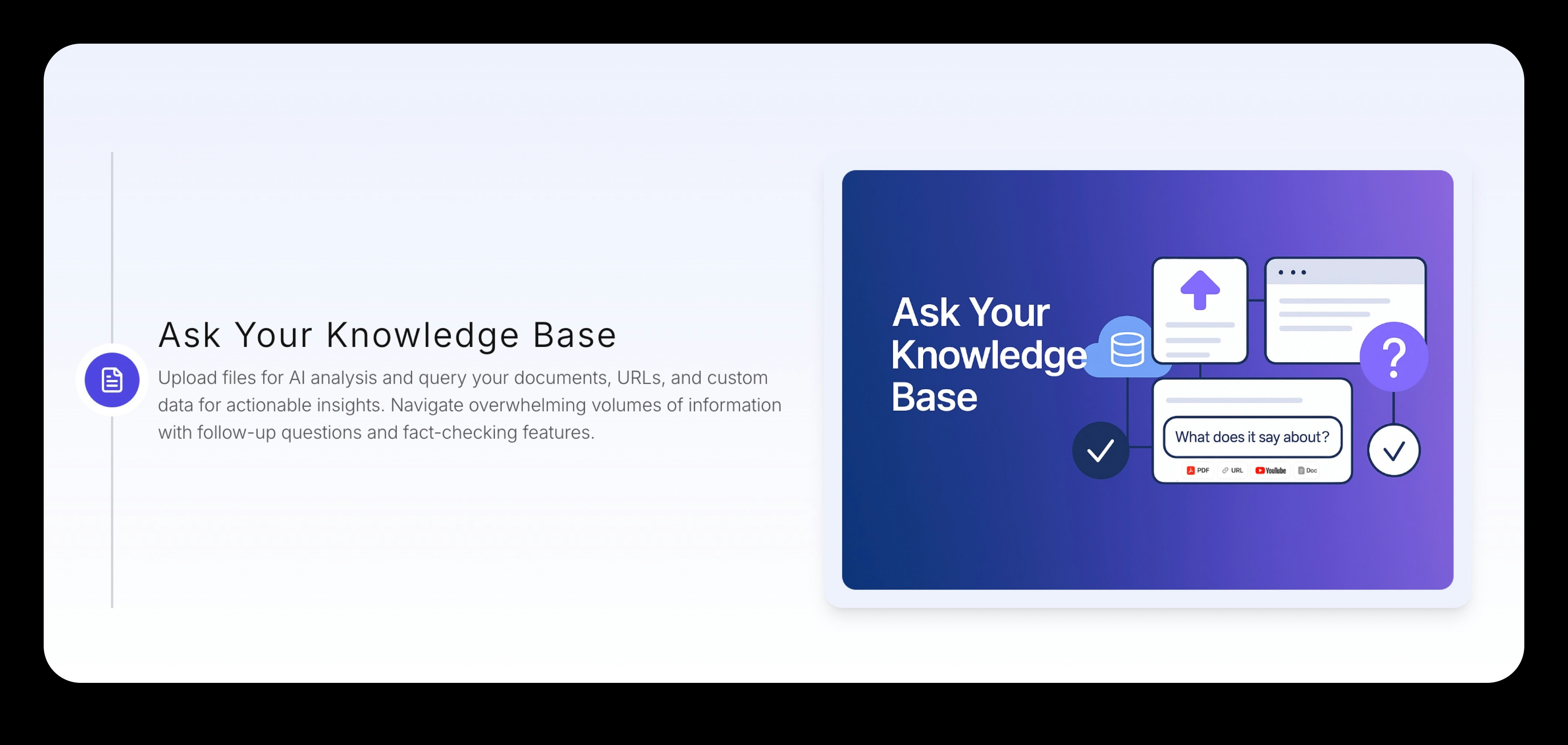 AI-powered search and research assistant media 2