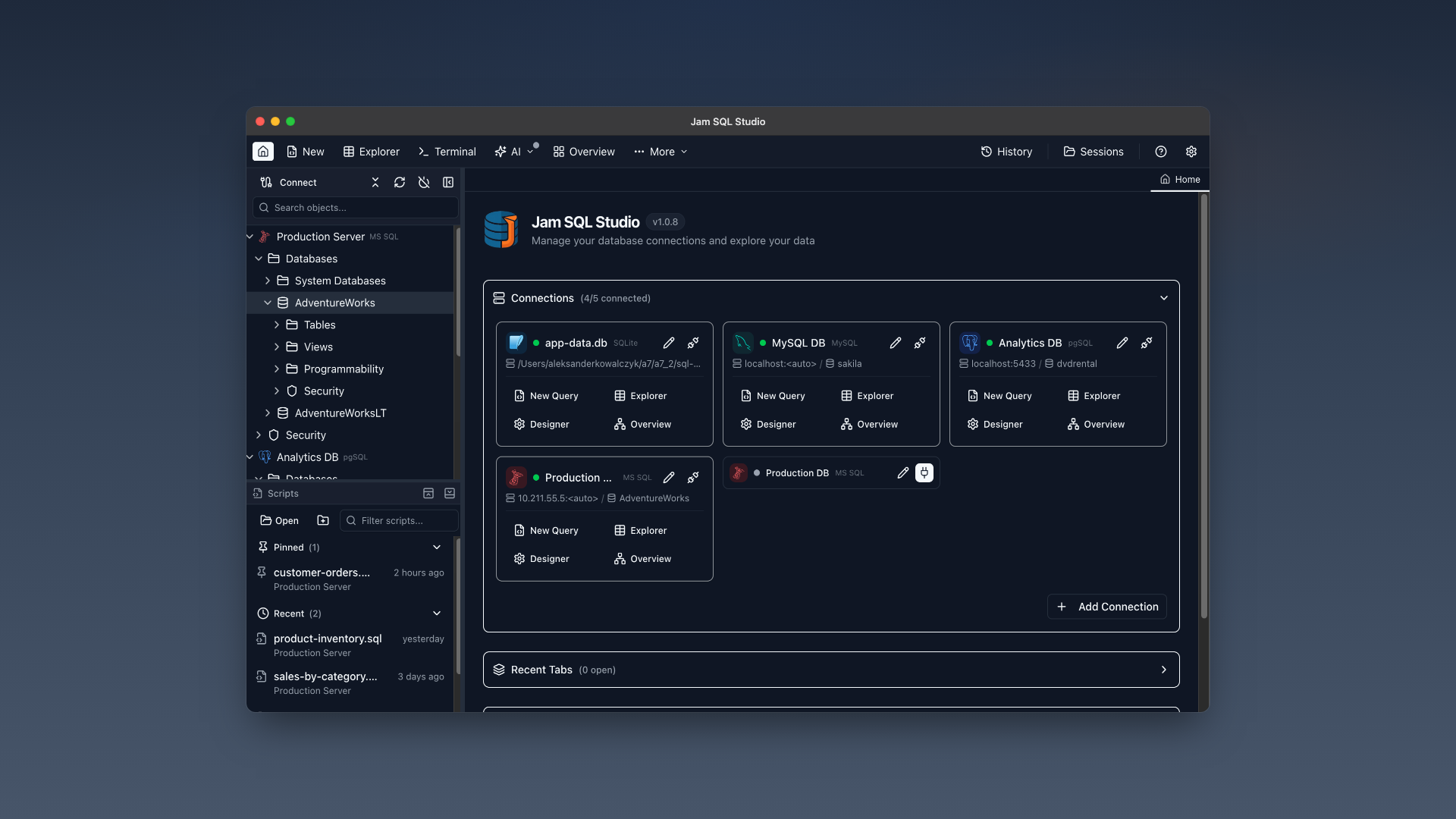 Jam SQL Studio gallery image