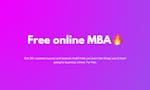 Free online MBA image