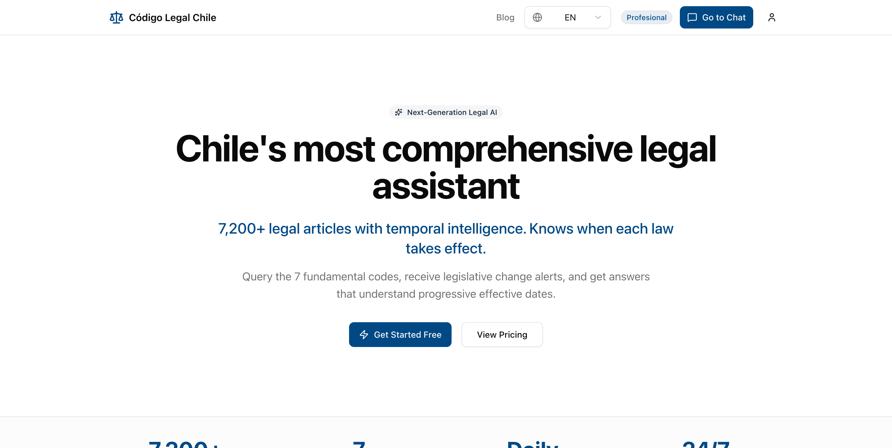 Código Legal Chile - Screenshot 2 showing product features and functionality
