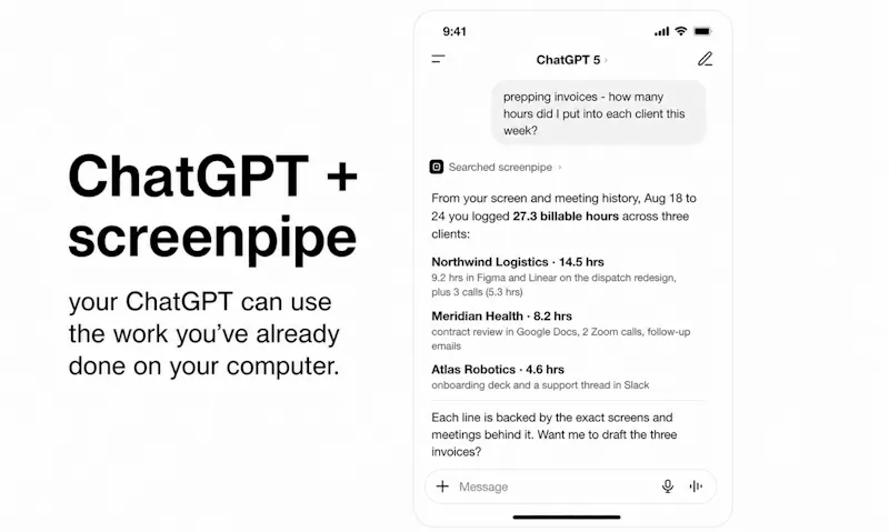 screenpipe screenshot 3