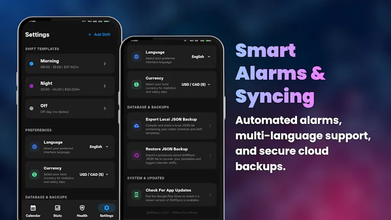 Shift Work Calendar & Roster screenshot 5