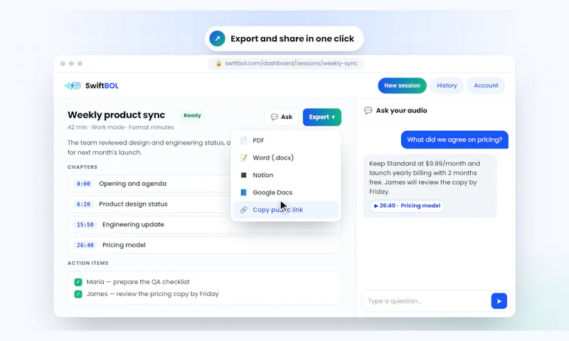 SwiftBOL screenshot 6