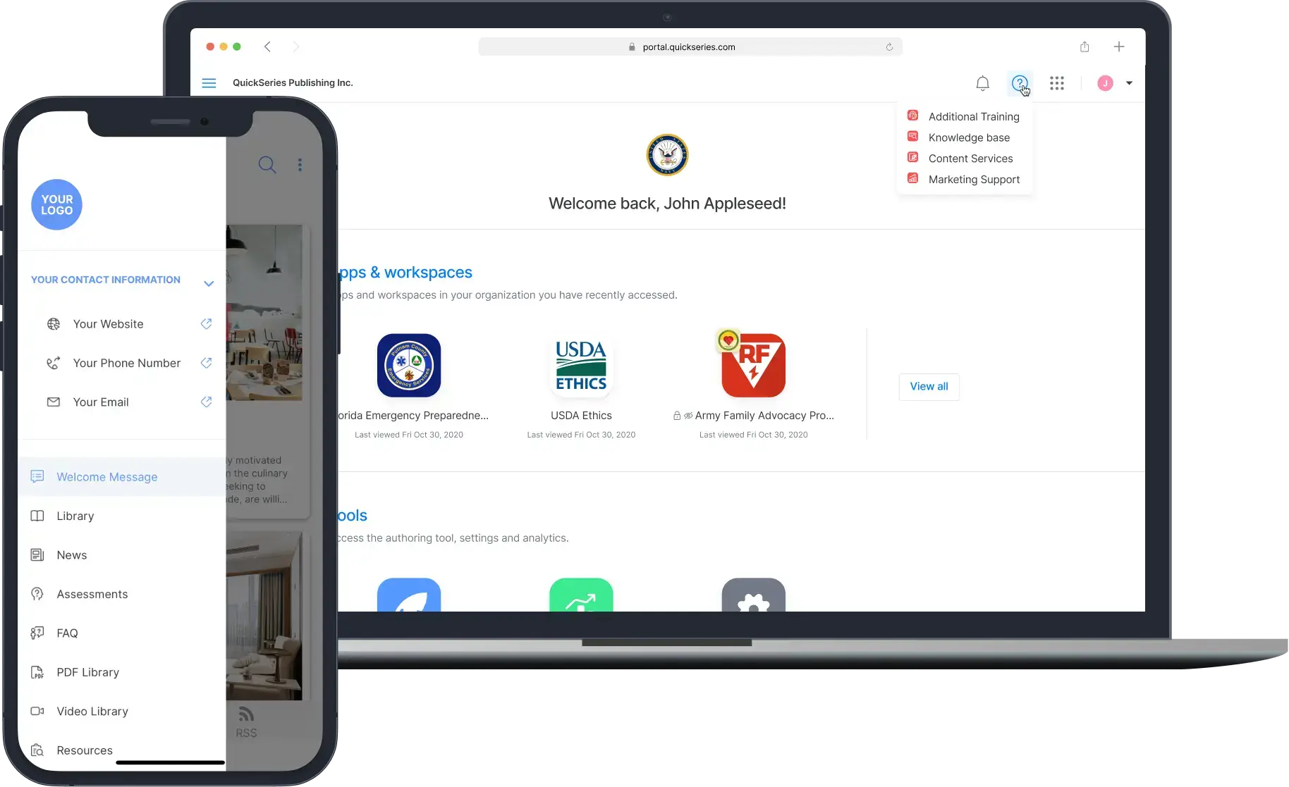 Plataforma de aplicación QuickConnect