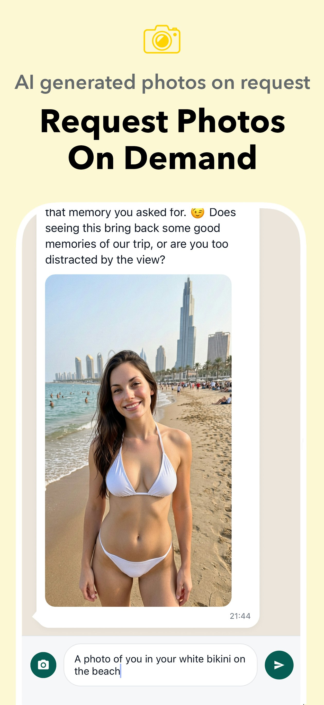 Emma: AI Girlfriend - Screenshot 5 showing product features and functionality