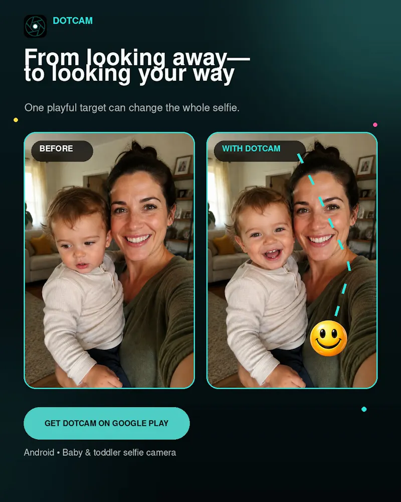 DotCam: Selfies With Your Kids screenshot 2