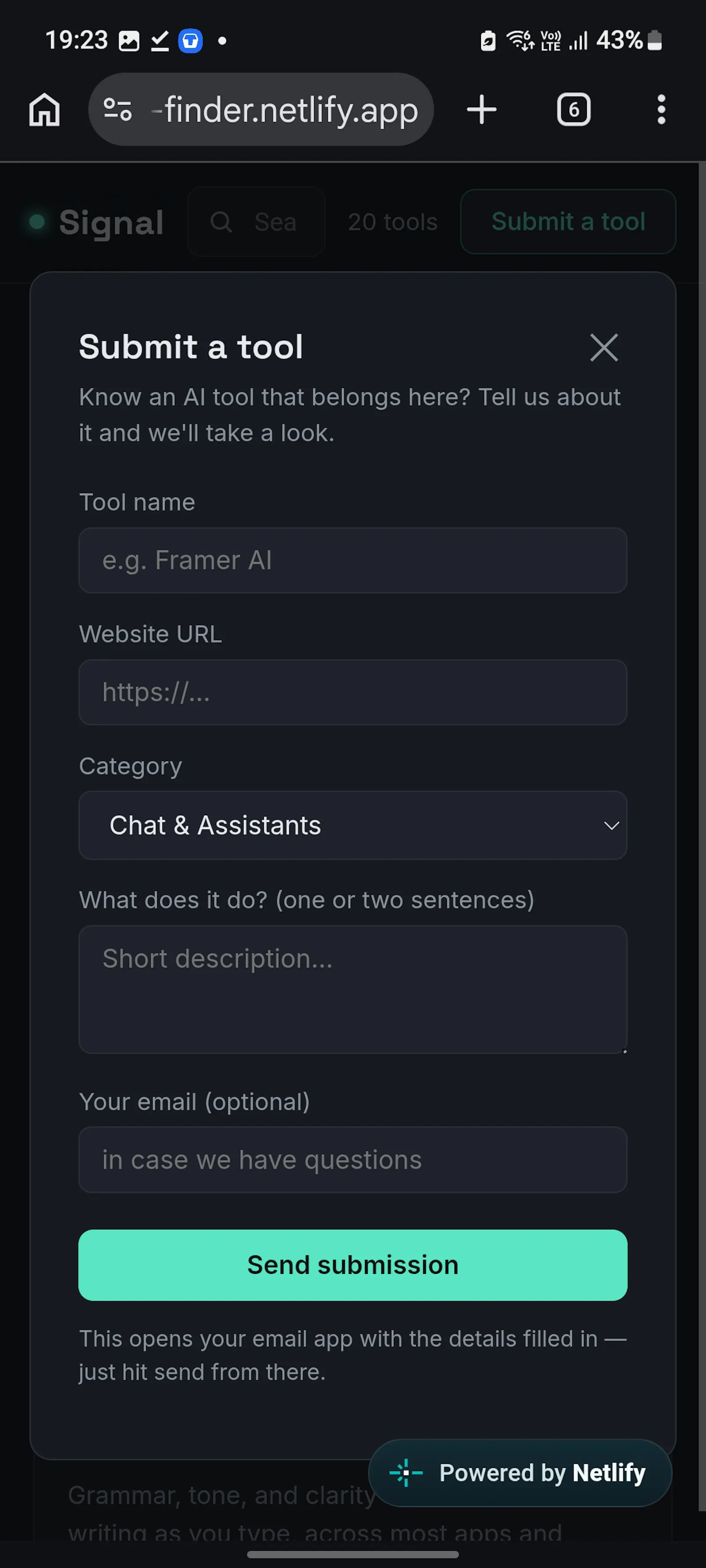 Signal screenshot 3