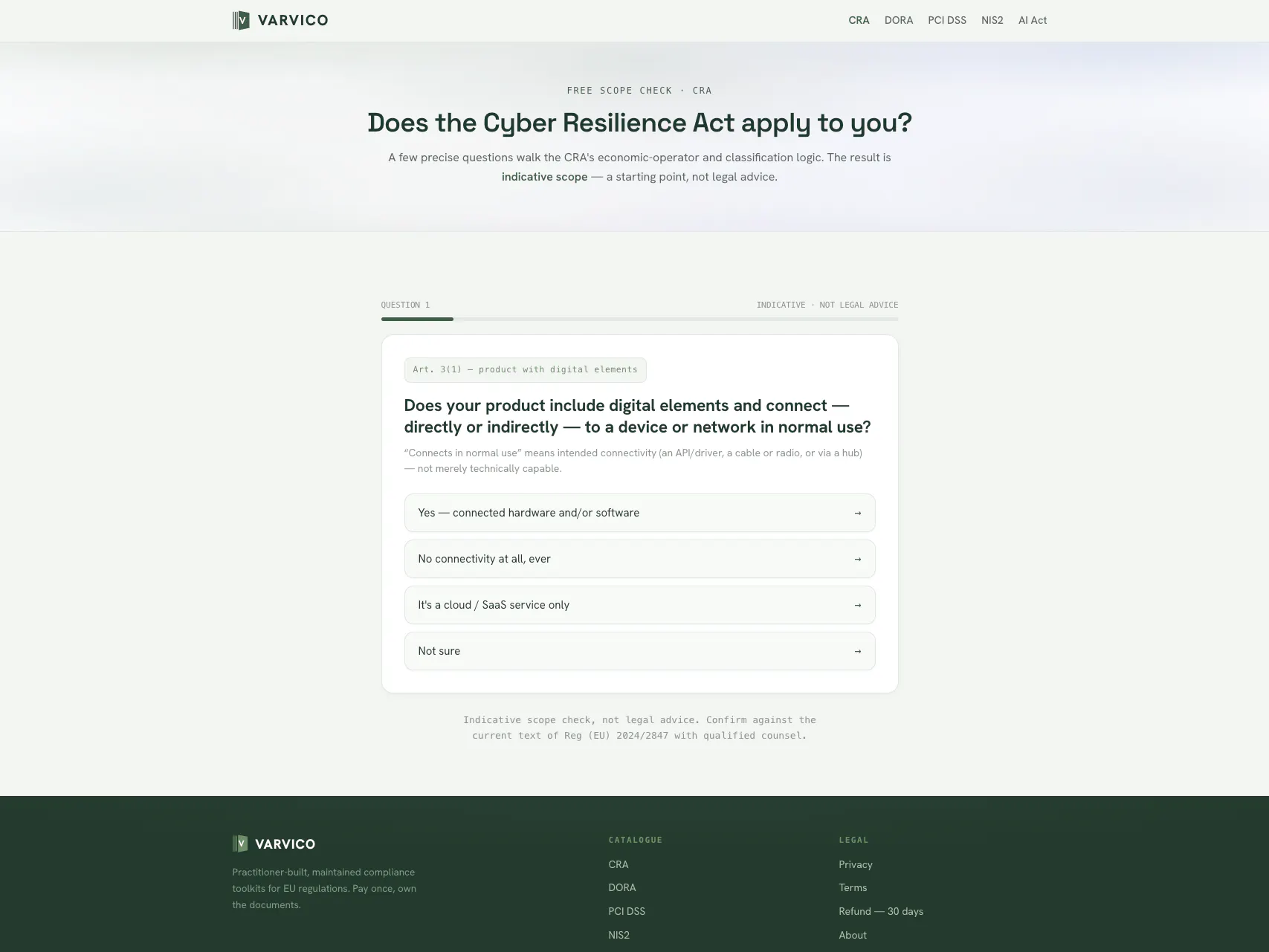 VARVICO 截图 3