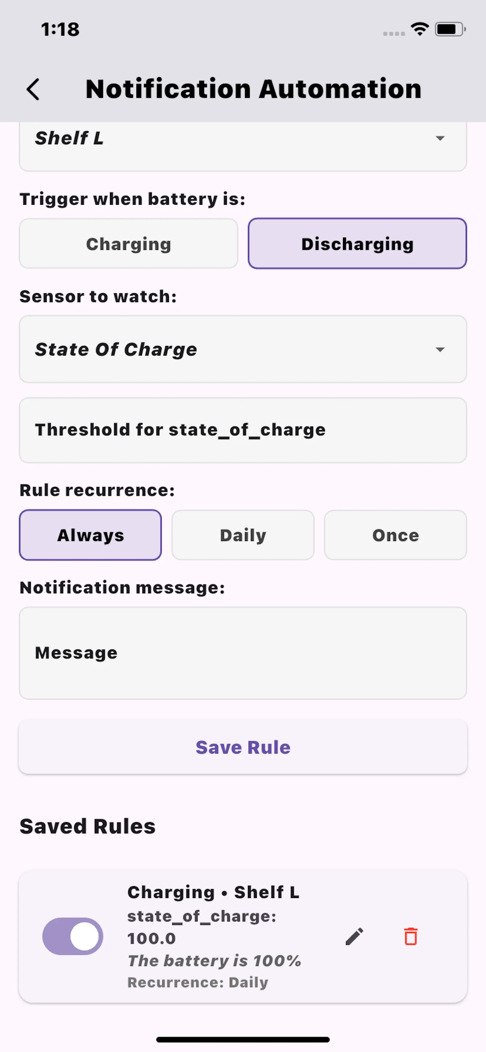 CEPOWER Battery Monitor screenshot 4