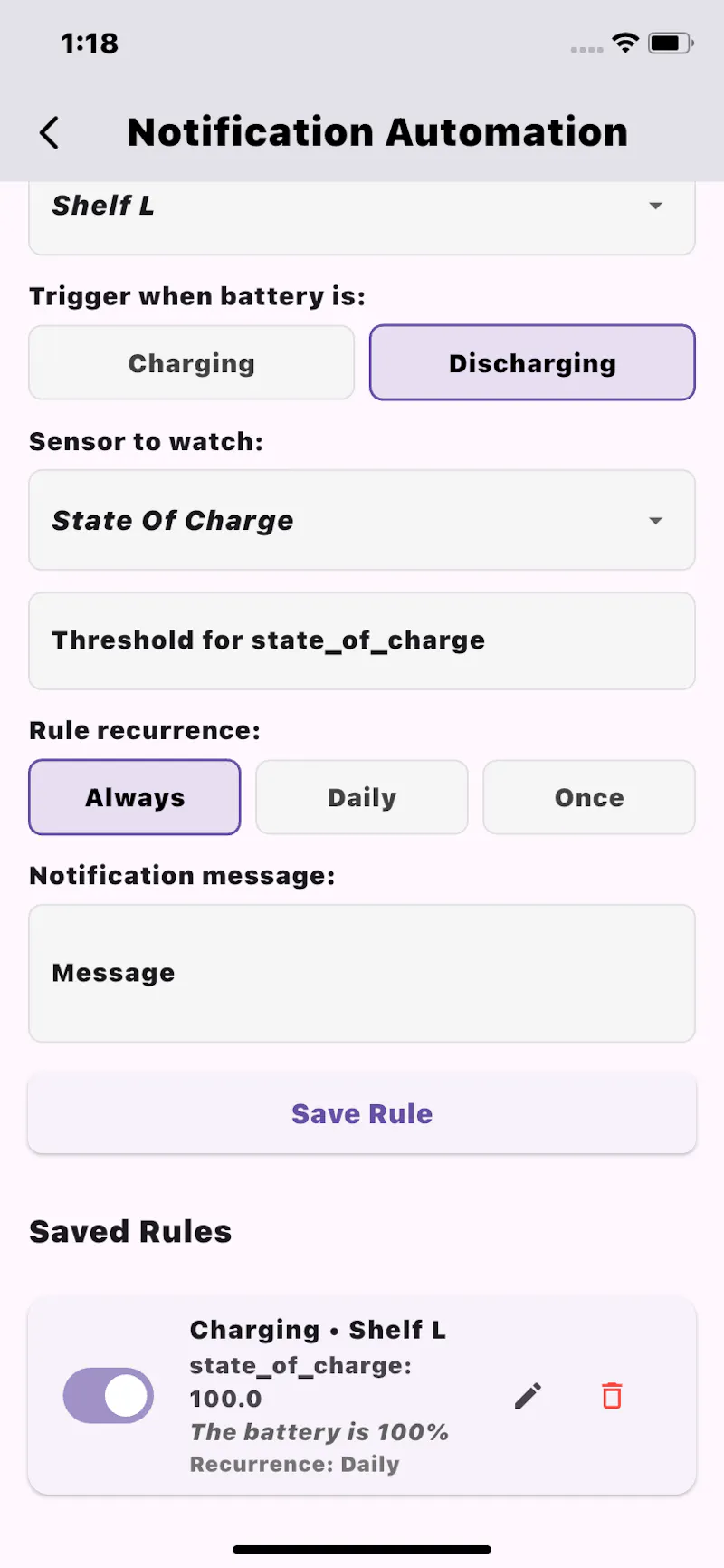 CEPOWER Battery Monitor screenshot 4