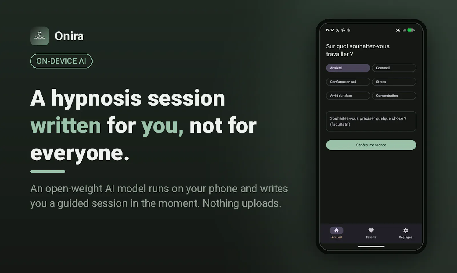 Onira — Self-Hypnosis  screenshot 2