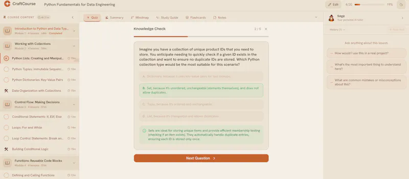 CraftCourse screenshot 5
